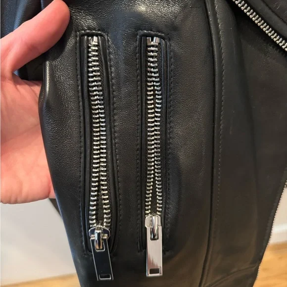 Zara Leather Jacket - Picture 5 of 5